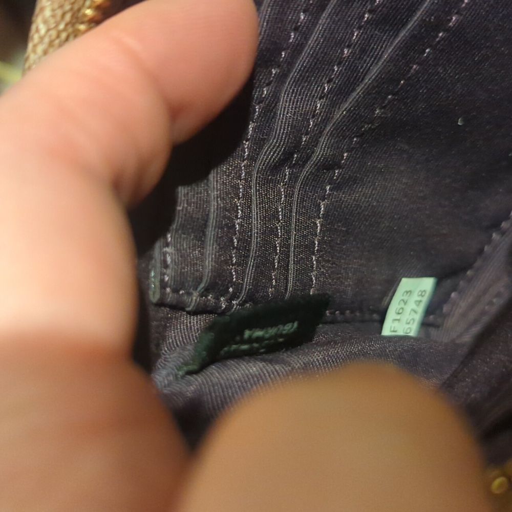 Coach Tan Signature Wristlet - Picture 9 of 9